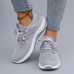 Spring and Autumn New Women's Casual Lace up Comfortable, Breathable, Lightweight and Wear-Resistant Sports
