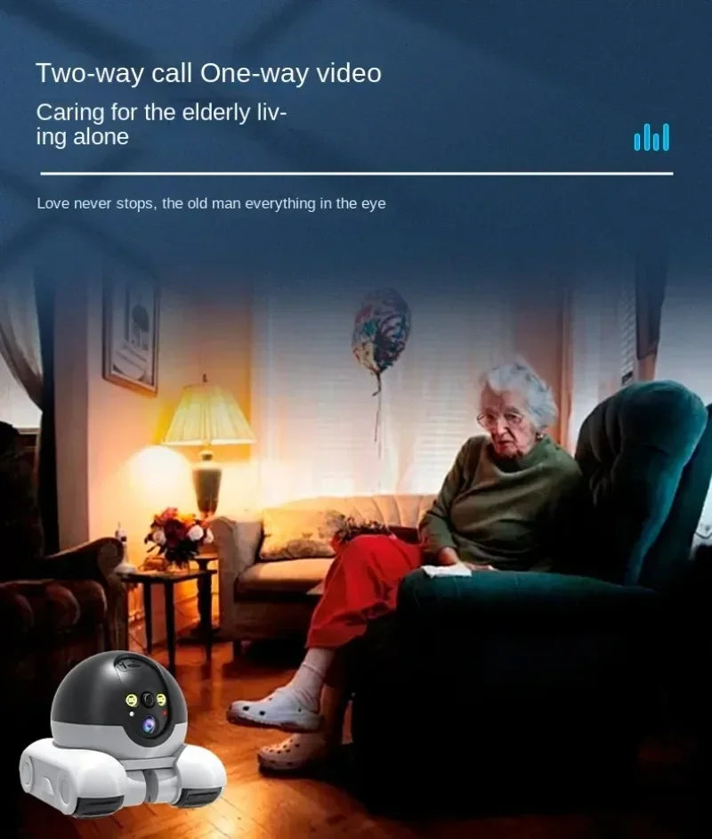 1080P HD WIFI IP Camera Security Protection Surveillance PTZ Camera Auto Tracking Baby Pets Monitor Smart Home Robot Cameras