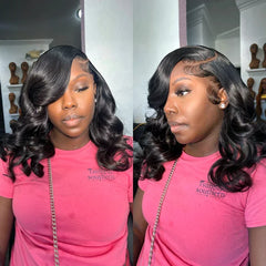 13x4 Body Wave Lace Front Wig Human Hair PrePlucked Brazilian Hair Lace Frontal Wigs For Women