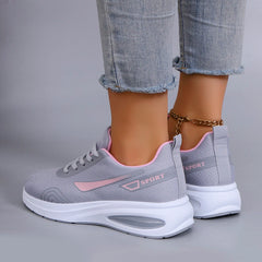 Spring new women's sports shoes, fashionable, breathable, lightweight, non-slip, wear-