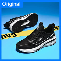 Men Sports Shoes 2026 Spring New Trend Mesh Cushioning Rebound Flat Bottom Youth Running Competition Training Shoes for Men