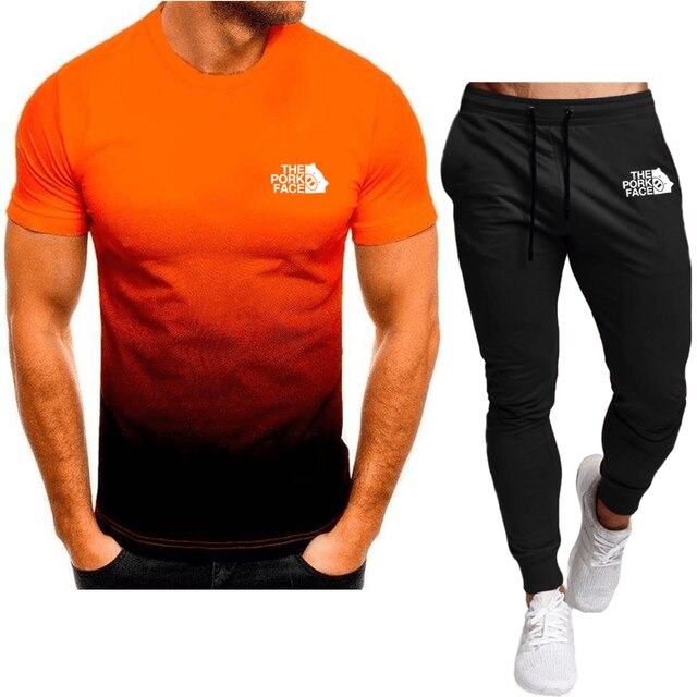Summer men&#39;sT-shirt sportswear 2023