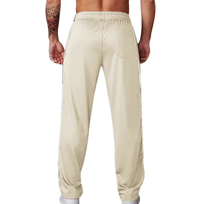 American-style best-selling thin, sporty, casual, simple, trendy, loose, wide-leg jogging pant