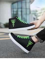 Sneakers Man Casual Vulcanized Male Comfortable High Top Shoes Outdoor Men Lightweight Fashion Mens Shoes WaterprooF