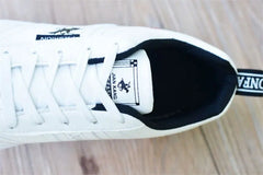 Men's leather sneakers Casual versatile shoes Outdoor non slip running footwear Fashion men