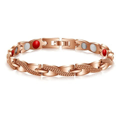 Twisted Dragon Magnetic Therapy Couple Bracelet Detachable Women Men Bangle Slimming Therapy Wristband Health Care Jewelry