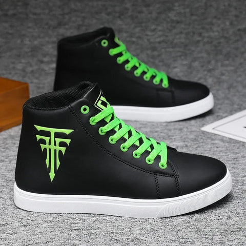 Sneakers Man Casual Vulcanized Male Comfortable High Top Shoes Outdoor Men Lightweight Fashion Mens Shoes WaterprooF