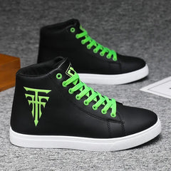 Sneakers Man Casual Vulcanized Male Comfortable High Top Shoes Outdoor Men Lightweight Fashion Mens Shoes WaterprooF