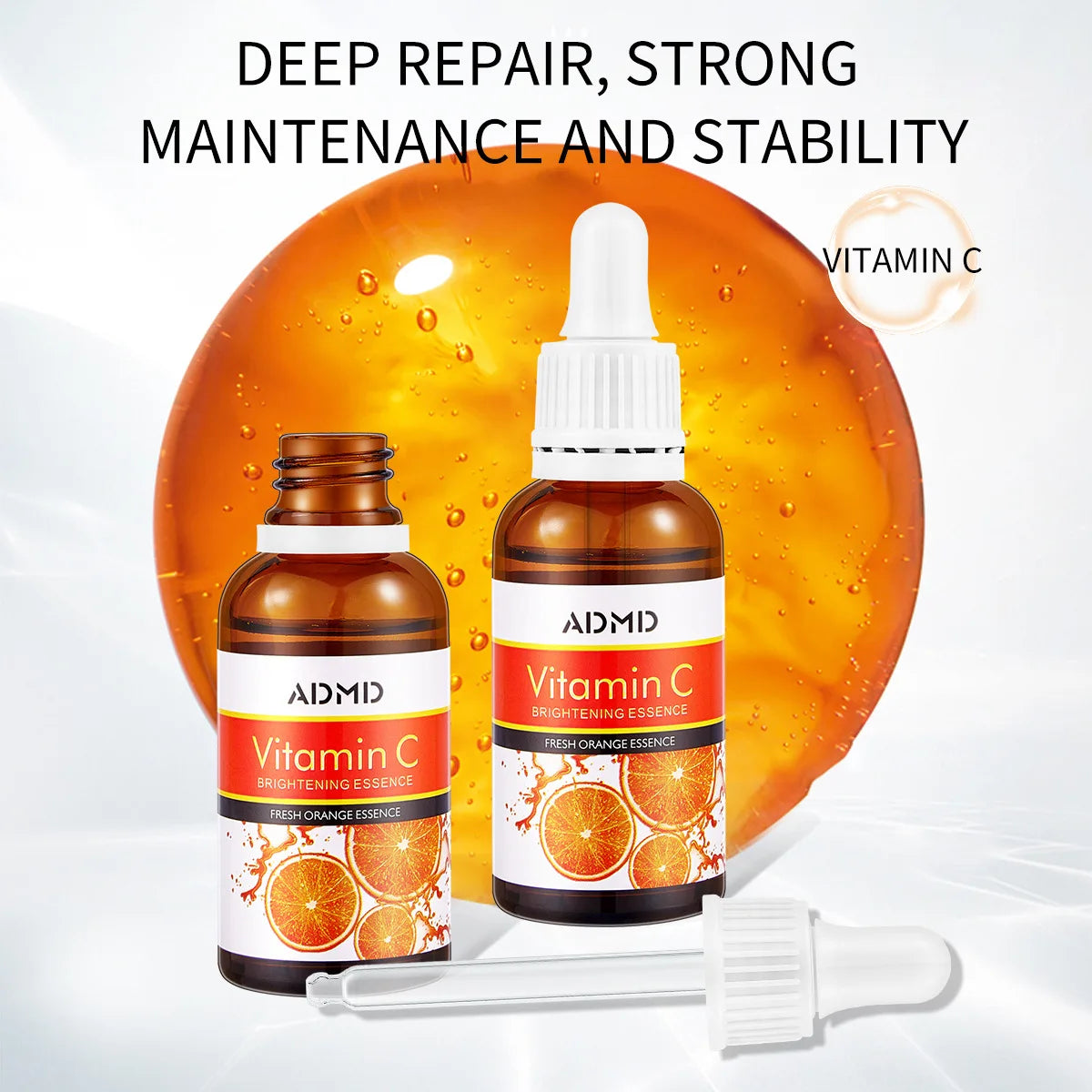 Vitamin C Brightening Essence Moisturizing Anti Wrinkle Facial Serum for All Skin