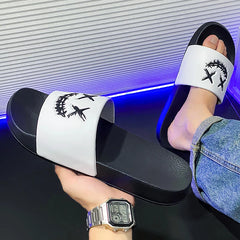 Summer Men's Slippers Shoes Man Soft Slides Non-slip Casual