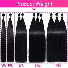 Human Hair Extensions Keratin K Tip Hot Fusion Human Hair Natural Hair Italy Keratin Glue Machine Remy Hair K Tip Straight