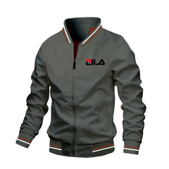 Daily comfortable baseball jersey 2026 casual outdoor men's fashionable windproof zipper hooded jacket sportswear