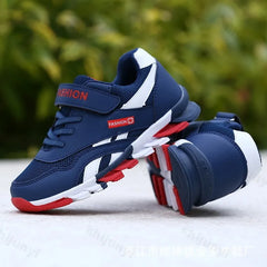 Boys' Fashion Trend Low Top Thick Sole Casual Sports Shoes 2025 Autumn New Style Childrens' Comfortable Shoes
