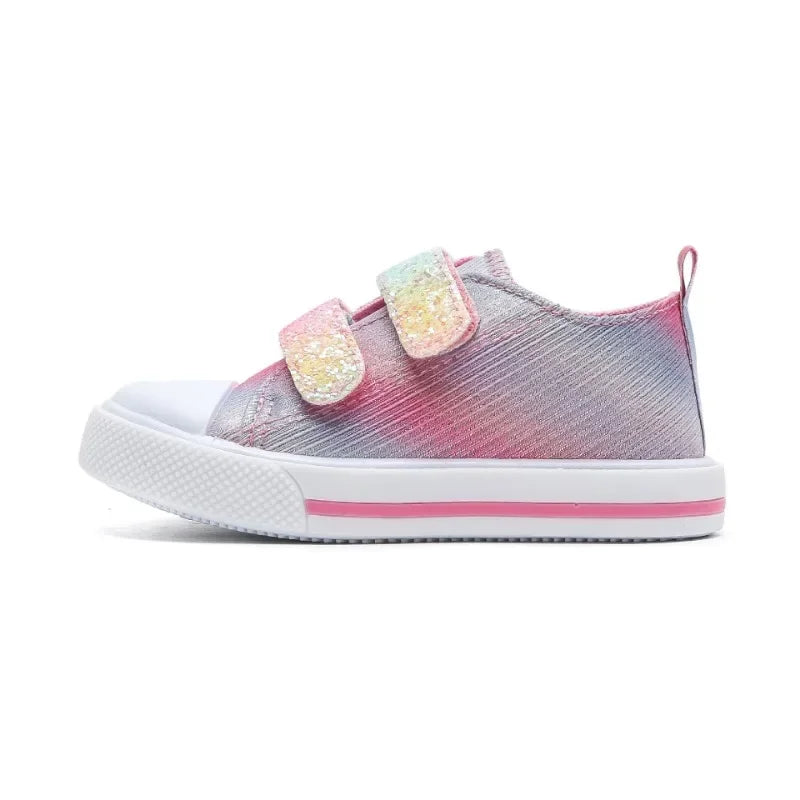 Cute Boys Kids Canvas Shoes Hook & loop shoes