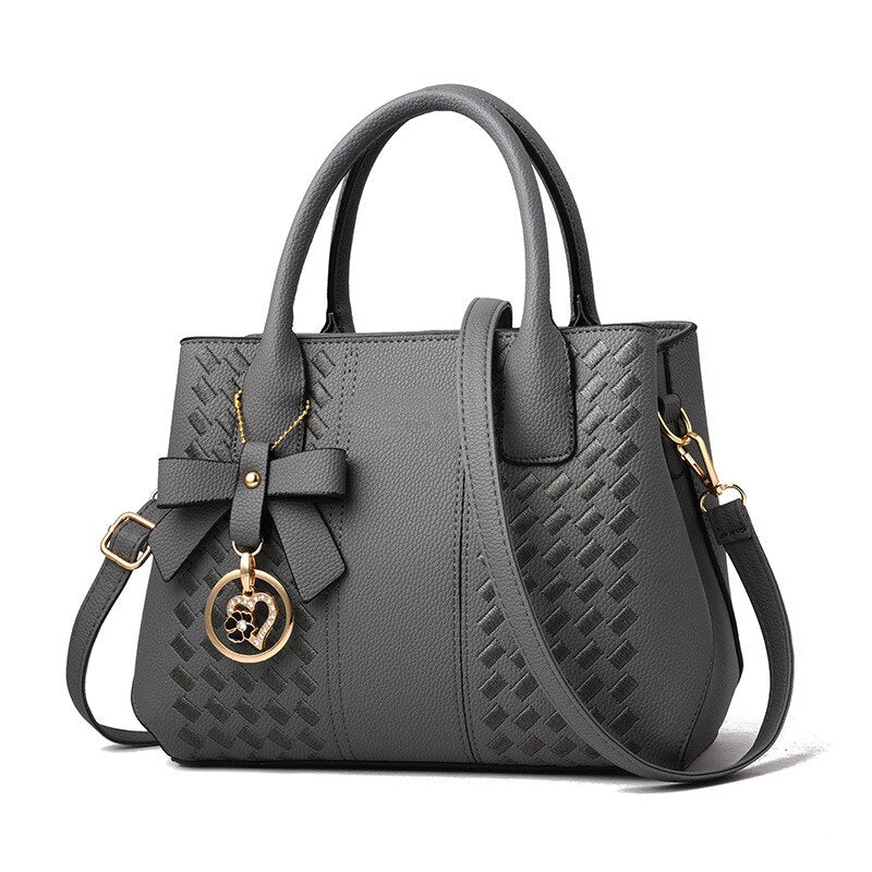 Women 2022 European and American Fashion Handheld Big Bag Fashion Middle aged Embroidery Single shoulder Crossbody Bag