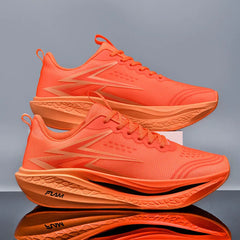 Men Running Shoes Speciality Marathon Sports Shoes Breathable Lightweight Carbon Board Women's Trend Athletic Sneakers Women