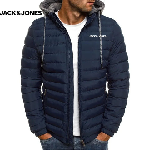 The Brand Jack Jones Hooded Cotton-padded Jackets Custom-