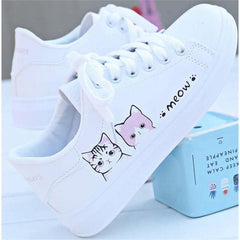 comemore 2021 New fashion lace -up women sneakers casual