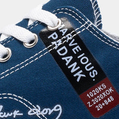 Men's Canvas Shoes Breathable Men Casual Shoes Outdoor Sneakers Comfortable Low-Top Men Tennis Shoes Zapatillas De Deporte