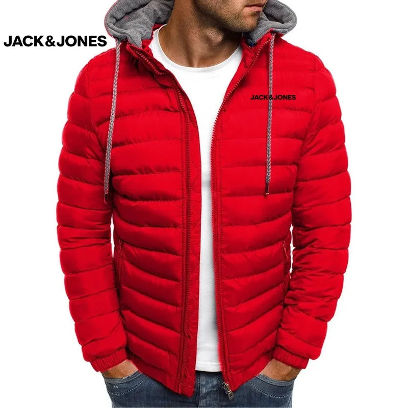 The Brand Jack Jones Hooded Cotton-padded Jackets Custom-