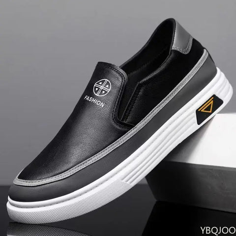 Spring Autumn New Fashionable Men's Shoes Elegant minimalist Casual Comfortable height increasing Men's Shoes
