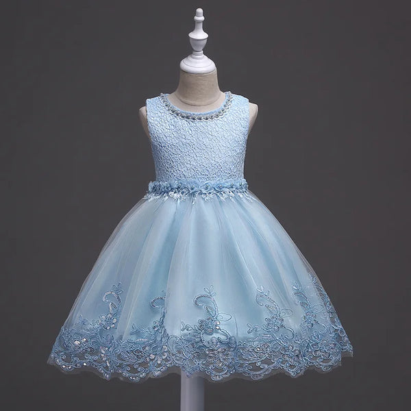 Baby Clothing Babies Girls Dresses Four Seasons Baptism Princess Dress for Girls