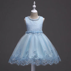 Baby Clothing Babies Girls Dresses Four Seasons Baptism Princess Dress for Girls