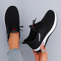 Spring and Autumn New Women's Casual Lace up Comfortable, Breathable, Lightweight and Wear-Resistant Sports