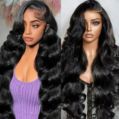 30 40 Inch Body Wave Lace Front Wig Women 13x4 Lace Wigs 100% Human Hair