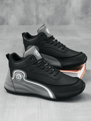 High-Top Casual Sneakers for Men, Trendy Thick-Soled Dad Shoes, Breathable Soft-Soled Non-Slip Versatile Men's Shoes,