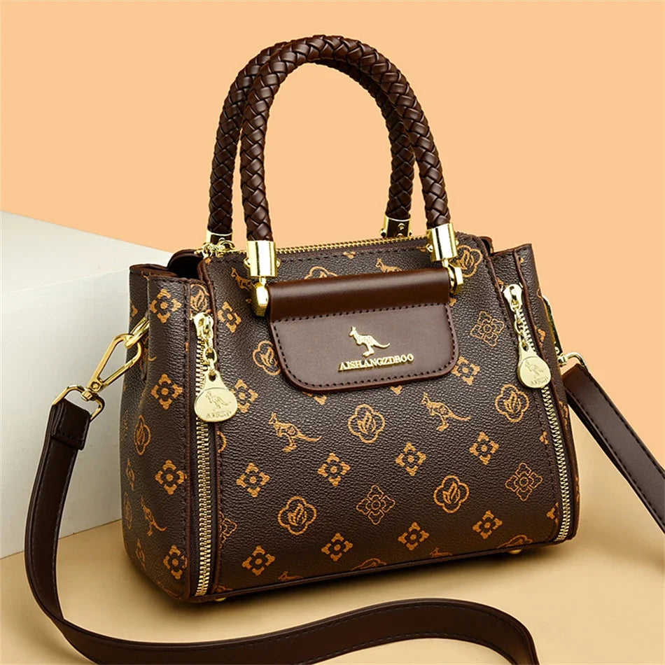 Fashion Crossbody Bags for Women Designer Ladies Purses and Handbags High-quality Soft Leather