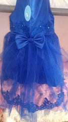 Children's Dress Princess  Embroidered Girl's Lace Flower Girl Trailing Ball Gown flower girl dresses vestidos para niñas