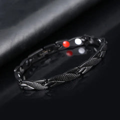 Twisted Dragon Magnetic Therapy Couple Bracelet Detachable Women Men Bangle Slimming Therapy Wristband Health Care Jewelry