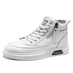 High-Top Sneakers for Men Designed for All Seasons, Featuring a Non-Slip Pure