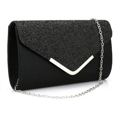 Sequined Envelope Clutch Bags For Women Fashion Gold Purses And Handbags