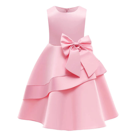 Young Girl Fashion Dresses Girls' Spring And Summer Festival Dresses Fashionable Versatile Children's Dresses Baby Girl