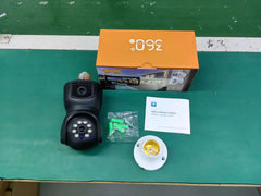4MP UHD iCsee/V380Pro APP  Dual Lens E27 Lamp Head Socket Wireless PTZ IP Camera AI Humanoid Detection Baby Monit