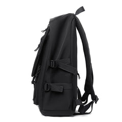 Simple solid color backpack,  travel backpack, plenty of storage space, very suitable for commuting, school, work