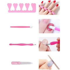 LINMANDA Professional USB Electric Nail Drill Polish File Kit with UV LED Nail Lamp Gel Manicure Dryer