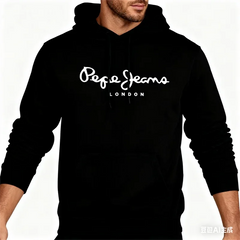 Casual Men's Hoodie 3D Simple Letter Printed Polyester Long Sleeve Tops Outdoor Street Cool Spring And Autumn