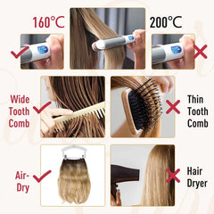 Flat Tip Keratin Hair Extensions Pre-Bonded Flat Tip Hair Extensions 50 Gram Double Drawn Straight 16-30 inch Indian Remy Hair
