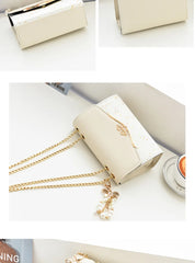 Women's Bag Korean Ins Fashion High-end Single Shoulder Bag Sequin Trend Bow