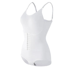 Flarixa Breasted Bodysuit Women Slimming Shapewear Corset Reducing Body Shaper Modeling Underwear Tummy Control Panties
