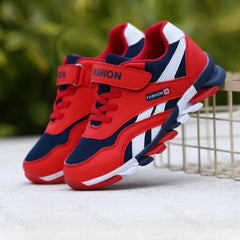 Boys' Fashion Trend Low Top Thick Sole Casual Sports Shoes 2025 Autumn New Style Childrens' Comfortable Shoes