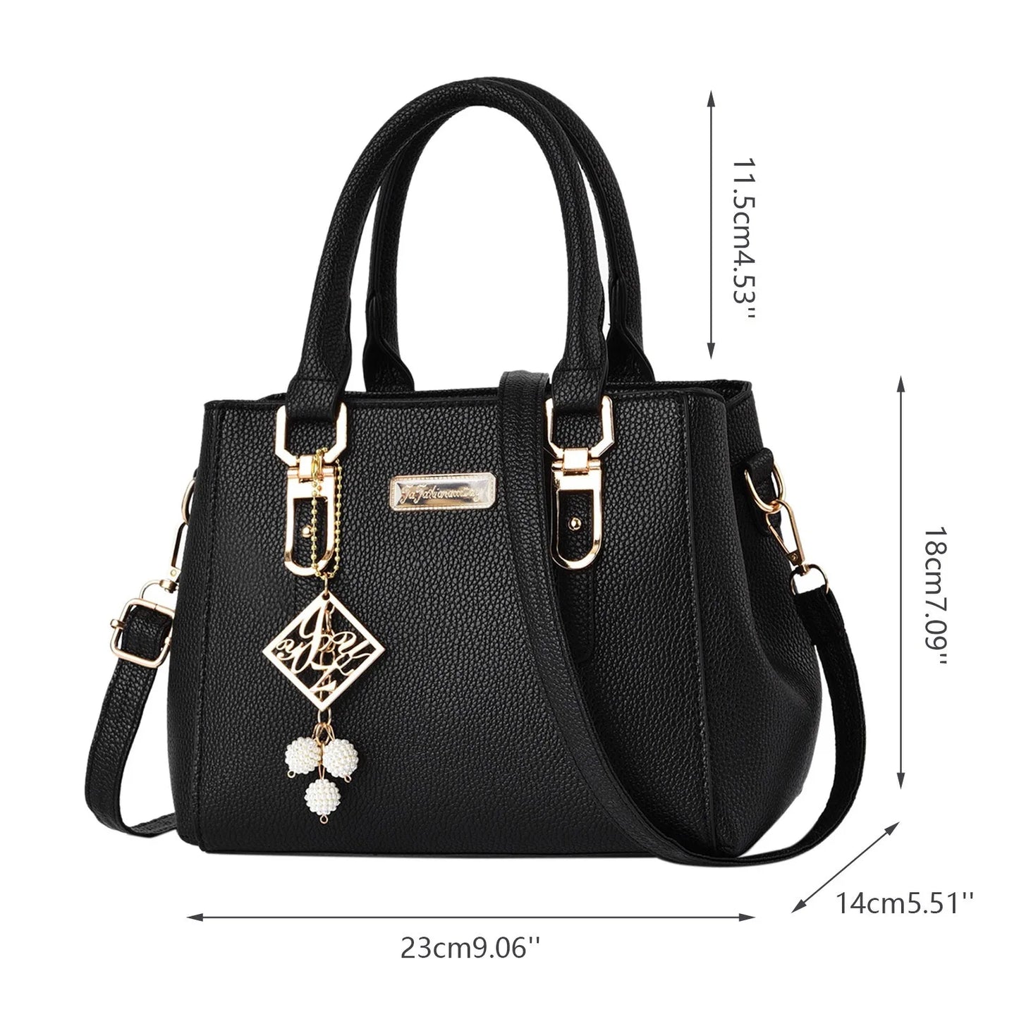 Women's Bags Casual Pu Leather Messenger Bag Large Capacity Handbags For Women Shoulder Bags Office Lady Work Shopping Tote Bag
