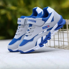 Boys' Fashion Trend Low Top Thick Sole Casual Sports Shoes 2025 Autumn New Style Childrens' Comfortable Shoes