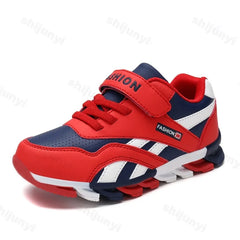 Boys' Fashion Trend Low Top Thick Sole Casual Sports Shoes 2025 Autumn New Style Childrens' Comfortable Shoes