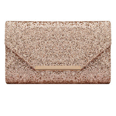 Sequined Envelope Clutch Bags For Women Fashion Gold Purses And Handbags
