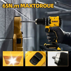 2026 NEW DEWALT DCD805 20V Power Tools Brushless Impact Drill Cordless Electric Screwdriver Multi-Function Hand Drill 668