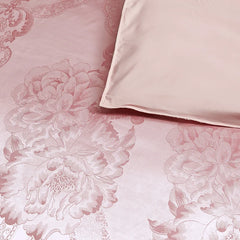 3pcs Duvet Cover and Pillow case Set No Filling,European Light Luxury Type Skin-Friendly Soft Fabric